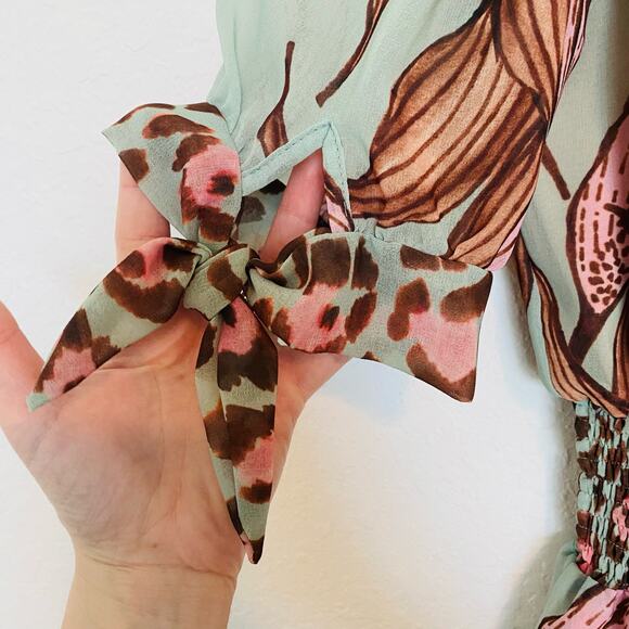 PatBo Animal Print Mini Dress Small - Picture 5 of 7